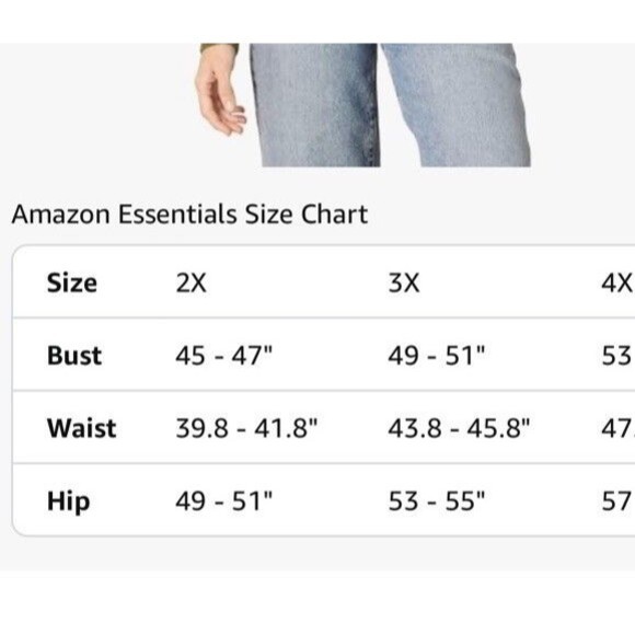 Amazon Essentials Womens Fisherman Cable Long-Sleeve Crewneck Sweater 3XL White - Picture 6 of 7